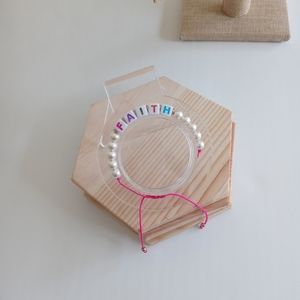 Handmade Happy Adjustable Bracelet